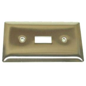 Placa Metálica para Interruptor Sencillo Dorada - Legrand