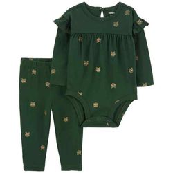 Pantalón y Body Elegante para Niña - Carters Varias Tallas