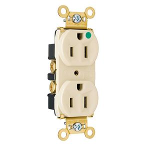 Tomacorriente Doble de Empotrar 15 A Marfil 125 V - Legrand