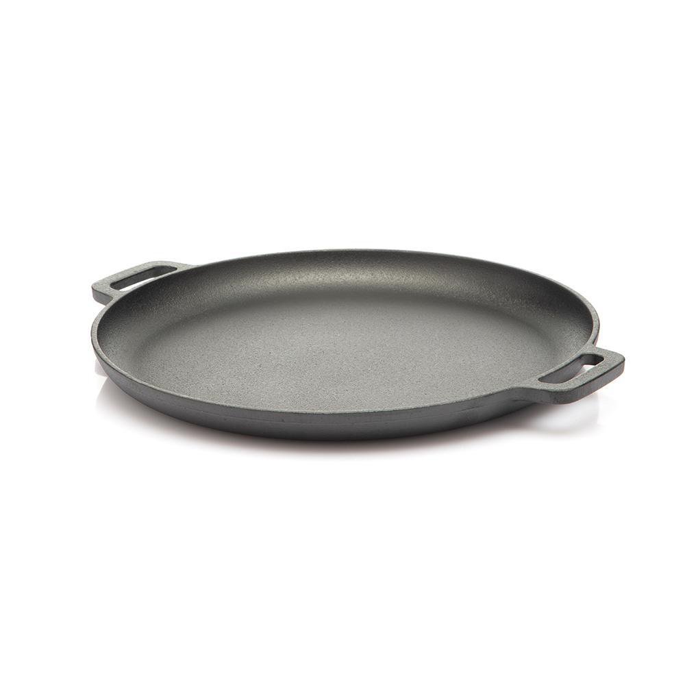 Sartén Comal 34 cm de Hierro Fundido Color Negro