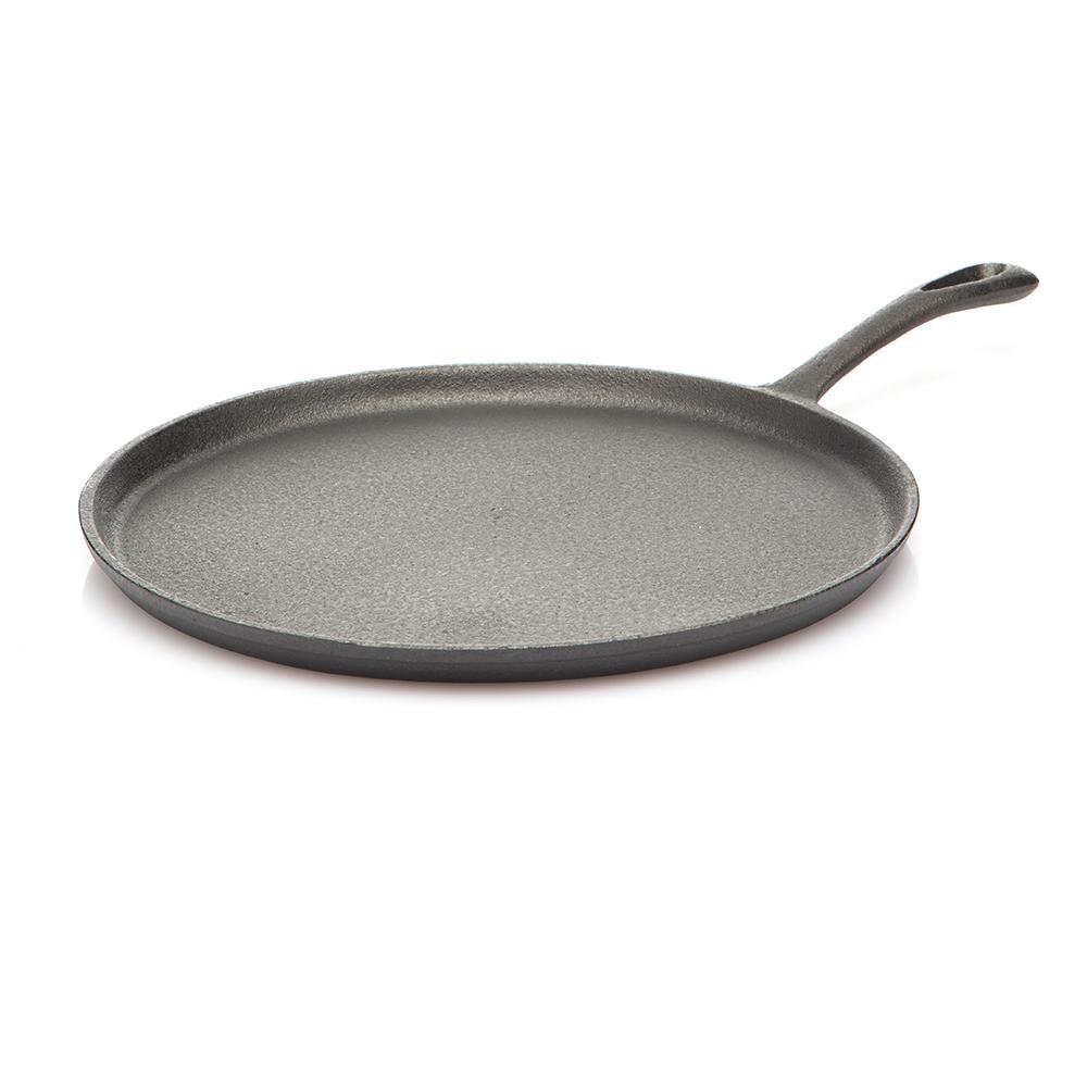 Sartén 28 cm de Hierro Fundido para Pizza Color Negro Sartén Pizza Hierro Fundido 28 Cm Ne…