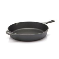 Sartén Tipo Skillet Hierro Fundido 30 Cm Negro - Picca