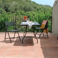 Mesa de Exterior Plegable Oskar Negra