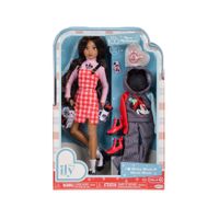 Muñeca con Accesorios Inspirada en Mickey y Minnie