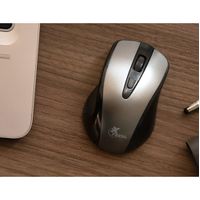Mouse Inalámbrico de 2.4 Ghz Gris y Negro - Xtech
