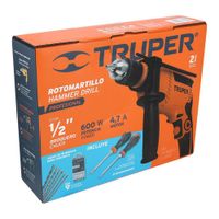 Kit de Rotomartillo con 6 Brocas y Desarmadores 650 W - Truper