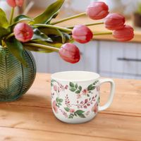 Set 2 Pocillos Hojas y Flores 16.9 Oz - Toscana
