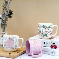 Set 2 Pocillos Hojas y Flores 16.9 Oz - Toscana