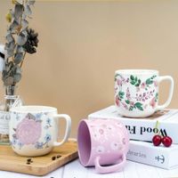 Set de 2 Pocillos Diseño Rosas 16.9 Oz - Toscana