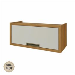 Gabinete Aéreo Impera Café 1 Puerta 80X32X34 Cm - Livim Natural Home