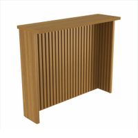Mueble Auxiliar Café 120X35.5X100 Cm - Livim Natural Home