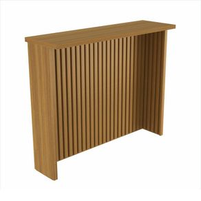 Mueble Auxiliar Café 120X35.5X100 Cm - Livim Natural Home
