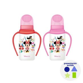 Biberón Minnie Mouse Con Asas 100 Años 4 Oz Colores Surtidos - Disney