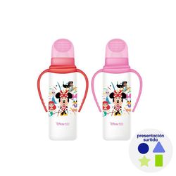 Biberón Minnie Mouse Con Asas 100 Años 8 Oz Colores Surtidos - Disney