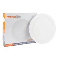 Lámpara Circular de Empotrar Blanca Cálida de 18 W - Tecnolite