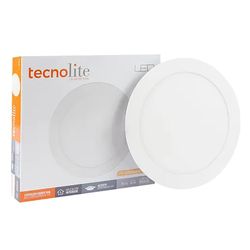 Lámpara Circular de Empotrar Blanca Cálida de 18 W - Tecnolite