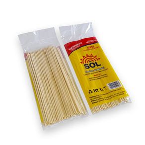 Pinchos De Bambú 20 Cm - Caballo Rojo
