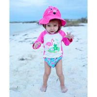 Sombrero Diseño Flamingo Talla 3 - 6 Meses - Zoocchini