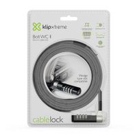 Cable de Seguridad Bolt Wc ll Para Laptop de 2 M - Klipxtreme
