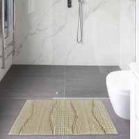 Alfombra de Baño Beige 50X80 Cm - Viva