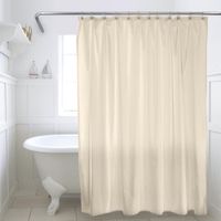 Cortina de Tela para Baño con Ganchos Beige 180X180 Cm - Viva