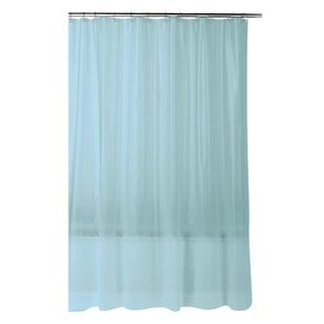 Cortina de Baño Celeste de 180X180 Cm - Viva