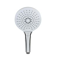 Cabeza De Ducha Redonda Cromado Con Blanco 3 Funciones - Sensea