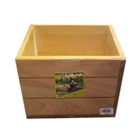 Maceta Multiusos Madera Natural de 15x23 Cm - La Cuya