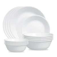 Vajilla Blanca 16 Pzas - Corelle
