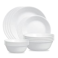 Vajilla Blanca 16 Pzas - Corelle