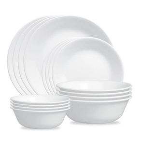 Vajilla Blanca 16 Pzas - Corelle