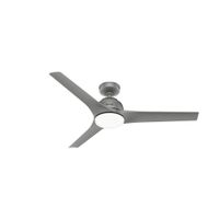 Ventilador Gallegos Plateado 52 Plg - Hunter Company