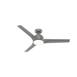Ventilador Gallegos Plateado 52 Plg - Hunter Company