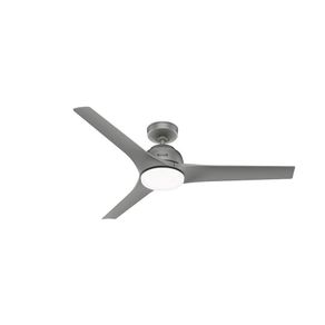 Ventilador Gallegos Plateado 52 Plg - Hunter Company