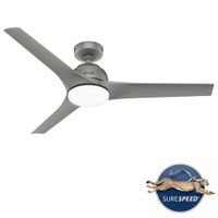 Ventilador Gallegos Plateado 52 Plg - Hunter Company