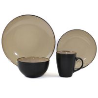 Vajilla Vidalia Crema 16 Pzas - Toscana [p]