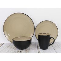 Vajilla Vidalia Crema 16 Pzas - Toscana [p]