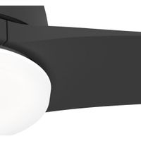 Ventilador Gallegos Negro Mate 52 Plg - Hunter Company
