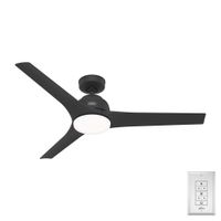 Ventilador Gallegos Negro Mate 52 Plg - Hunter Company