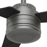 Ventilador Cabo Frío Plateado 52 Plg - Hunter Company