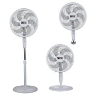 Ventilador de Pedestal Blanco 3 en 1 - Rosthal