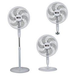 Ventilador de Pedestal Blanco 3 en 1 - Rosthal