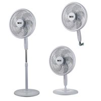 Ventilador de Pedestal Blanco 3 en 1 - Rosthal