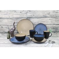Vajilla Vidalia Azul 16 Pzas - Toscana [p]