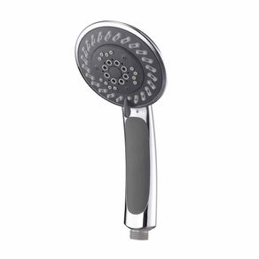 Cabeza De Ducha Redonda Cromado Con Gris 4 Funciones - Sensea