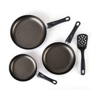 Set de Espátula y 3 Sartenes de 20-24 y 26 Cm - Cinsa