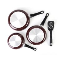 Set de Espátula y 3 Sartenes de 20-24 y 26 Cm - Cinsa