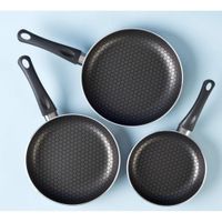 Set de Espátula y 3 Sartenes de 20-24 y 26 Cm - Cinsa