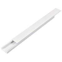 Canaleta Plástica De Pared Blanca Con Adhesivo - Volteck