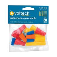 Conector Ciego De Rosca De 8 A 14 Awg - Volteck